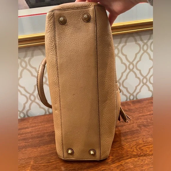 Coach Hampton Braided Pebbled Leather Bag - Picture 6 of 15